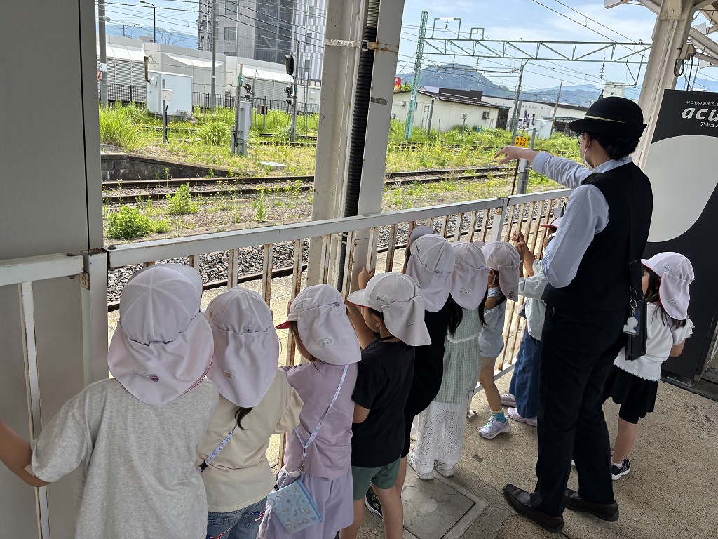 電車のり体験🚃