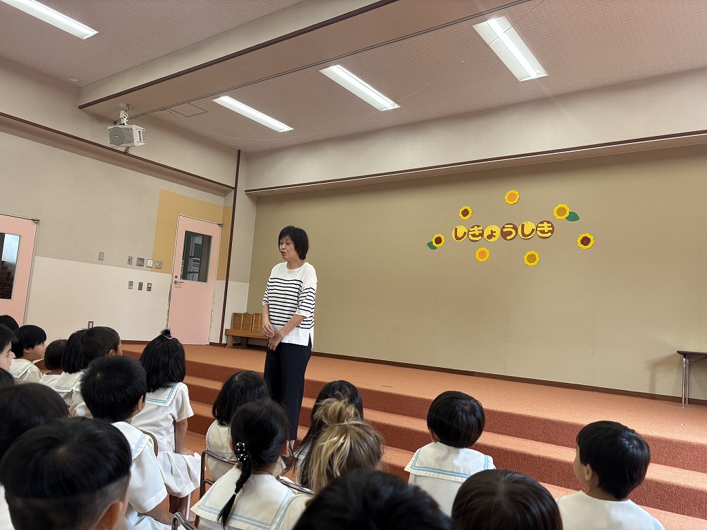 ２学期始業式🌻