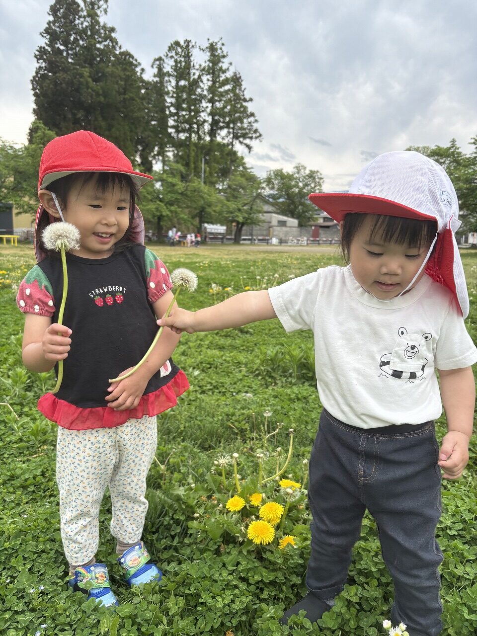 どんぐり組・りす組　秀公園へGo～！👟
